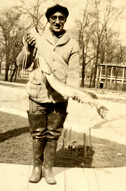 Leo Miller, and his fine fish